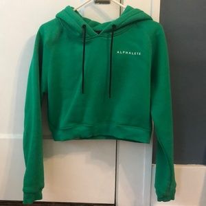 Cropped Alphalete hoodie